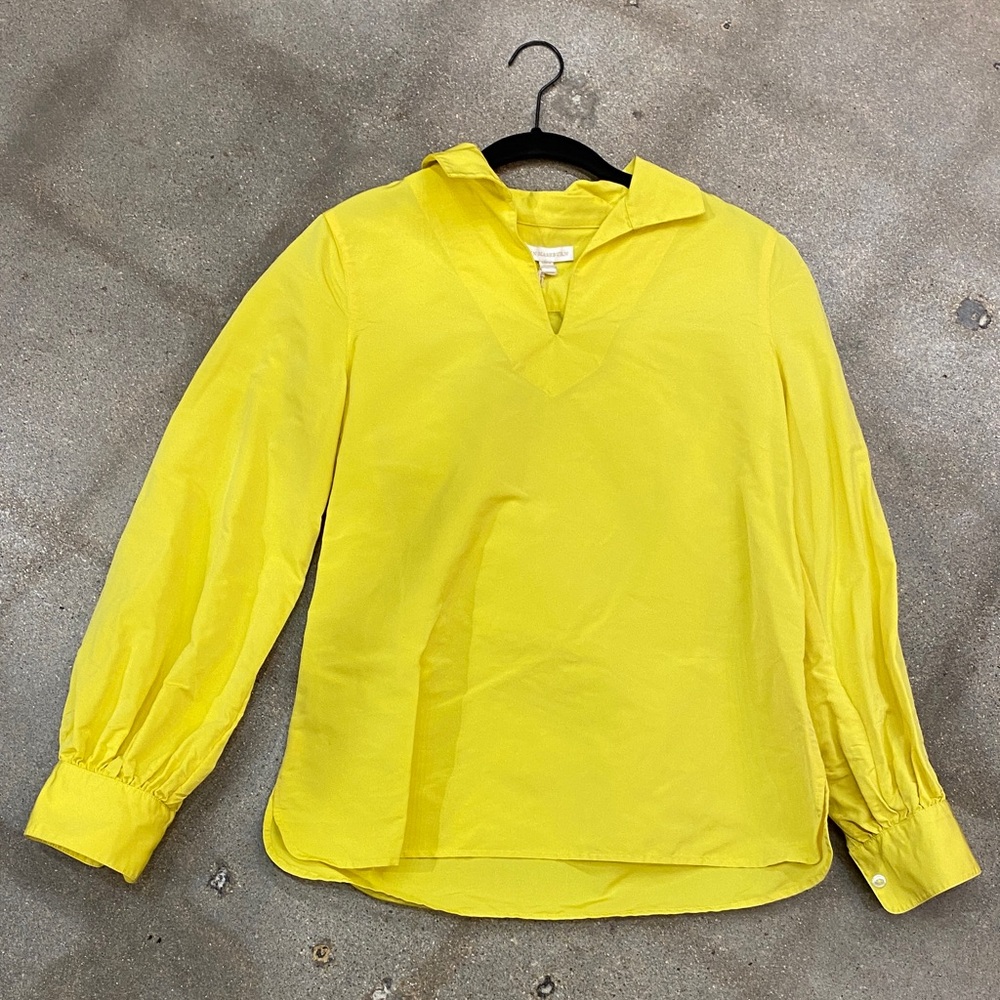 ANN MASHBURN Yellow Blouse